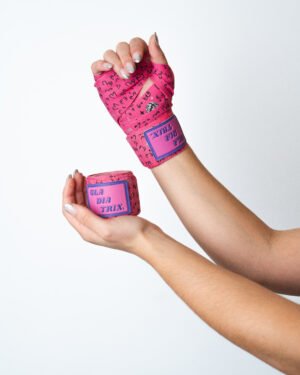 Bende da boxe "Glowing Tits" in rosa