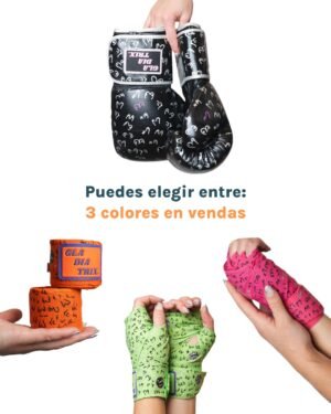 guantes y vendas gladiatrix